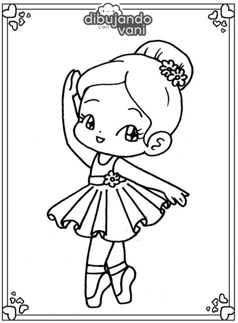 Colorear es un pasatiempo muy útil para los niños. Dibujo de una bailarina para imprimir y colorear ...