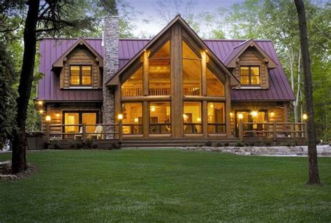 75 Best Log Cabin Homes Plans Design Ideas Log Homes Exterior Log