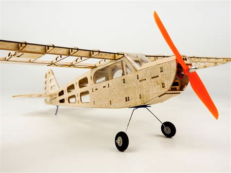 600mm Balsa Electric Training Airplane J3 Rc Wood Aircraft Kit Need To