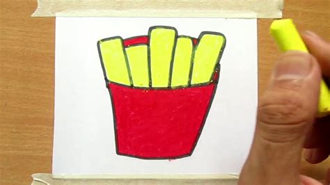 Tin can craft for kids ordinary tin cans are another proper material, which can be easy upcycled.with a few original tin can craft. French Fries Drawing | How to Draw FOOD Easy for Kids ...