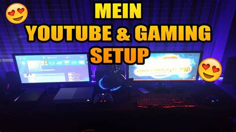 Mein Youtube And Gaming Setup Youtube