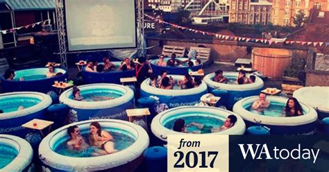Get Ready For Steamy Viewing As Hot Tub Cinema Is Coming To Perth
