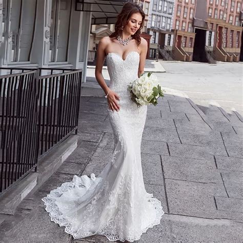 Camilla Open Back Mermaid Wedding Dress Strapless Evelyn Belluci