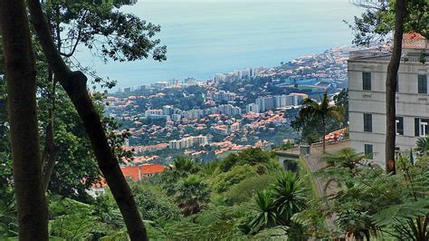 Funchal Madeira A View Of Part Of Funchal Madeira Taken Flickr