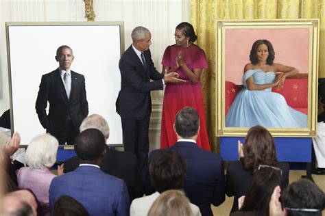 Barack And Michelle Obama Have Returned To The White House To Unveil