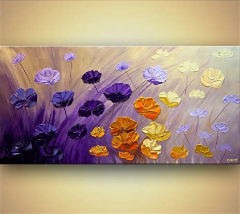 Abstract Acrylic Paintings Of Flowers Warehouse Of Ideas