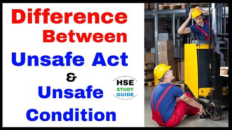 Unsafe Act And Unsafe Condition Difference Between Unsafe Act And