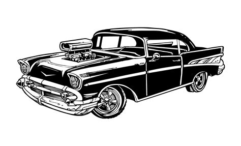 Are you looking for the best images of black and white car sketches? Vintage Cars Vector Pack from Go Media's Arsenal