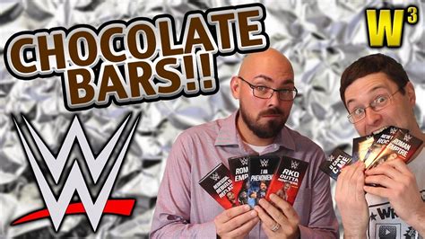 we try wwe chocolate bars wrestling with wregret youtube