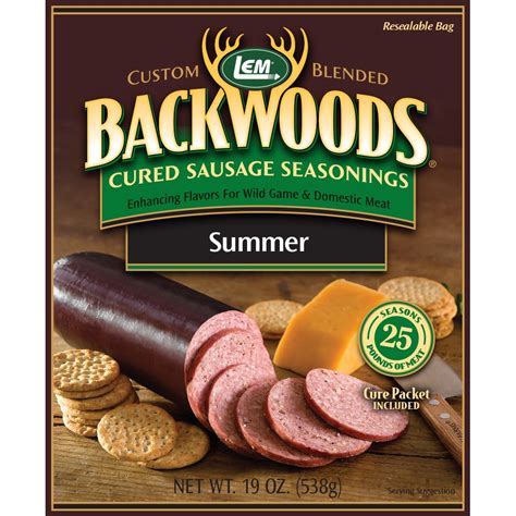 Backwoods® Summer Sausage Cured Sausage Seasoning Lem Products