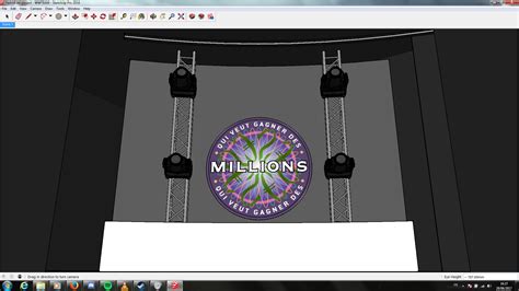 Share your projects with us and. WWTBAM : Hybrid set project (Sketchup & C4D) | Millionaire ...