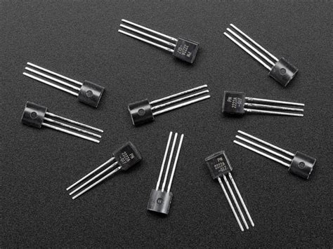 Adafruit Npn Bipolar Transistors Pn2222 10 Pack Kjdelectronics