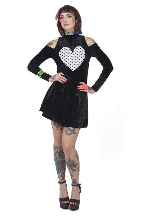 Shop For Creative Messqueen New York Black Velvet Auria Skater Dress