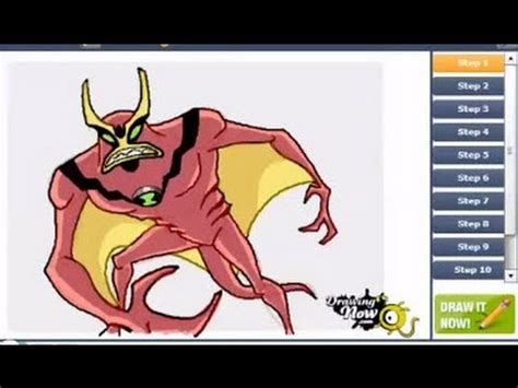 Learn how to draw and sketch ben 10 and create great cartoons, illustrations and drawings with these free drawing lessons. How to Draw Ben 10 Aliens Jetray - YouTube