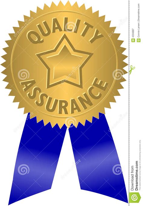 The american society for quality (asq) provides the following quality assurance definition. Quality Assurance Seal/eps Royalty Free Stock Photography ...