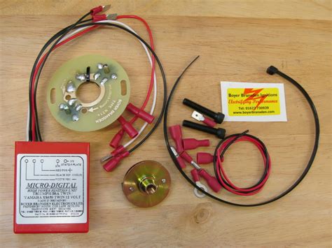 Kit81 Boyer Digital Ignition Kit For Bsa A7 A10 A50 A65 Triumph T120