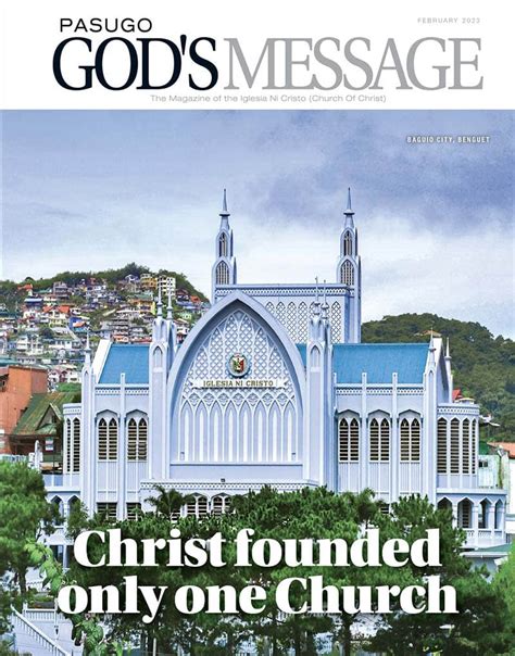Pasugo Gods Message Religious Articles Church News And Photos