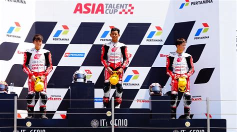 Dominasi Pembalap Binaan Honda Di Asia Talent Cup Mandalika
