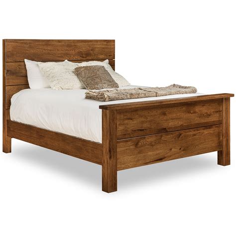 Beaumont Amish Bed Rustic Amish Bedroom Furniture Cabinfield