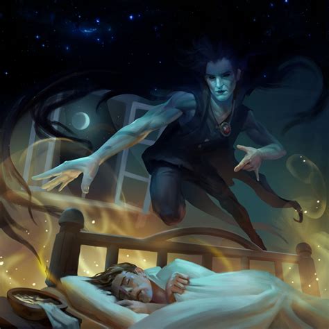 ArtStation - Death's Messenger the fairy tale by the Brothers Grimm