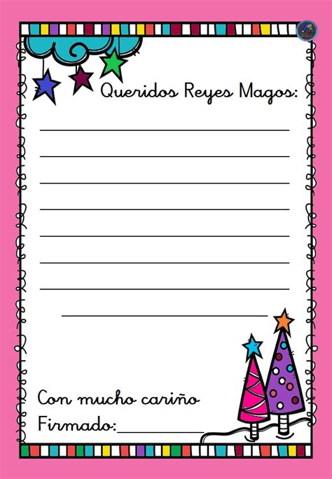 Cartas Reyes Magos 20 Imagenes Educativas