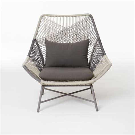 4.5 out of 5 stars. Huron Outdoor Lounge Chair & Cushion | Large lounge chair ...