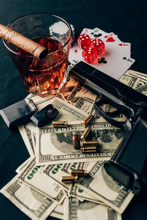 Money And Guns Wallpaper