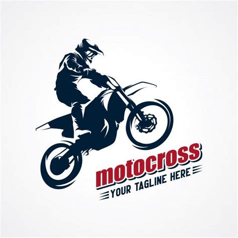 Extreme Motocross Logo Vector Premium Vector | Motocross logo, Motorbike logo design, Motocross