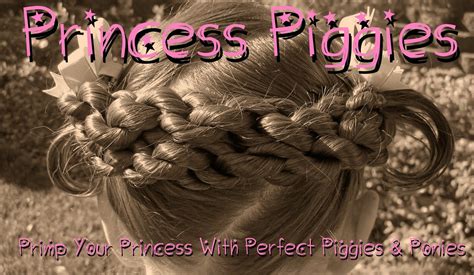 Princess Piggies Hairstyles For Girls