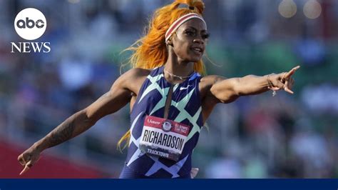 U S Track Star ShaCarri Richardson Makes History As The Fastest Woman