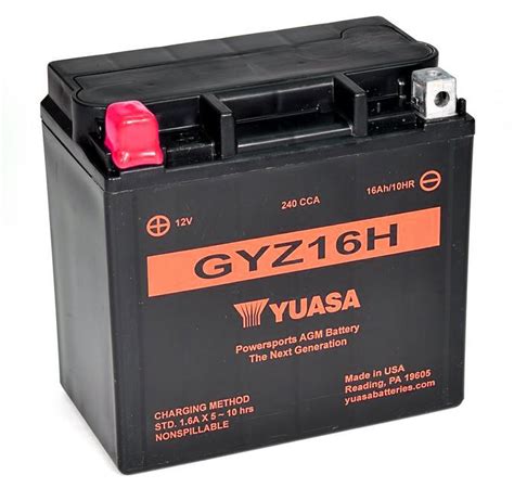 Yuasa Battery GYZ16H