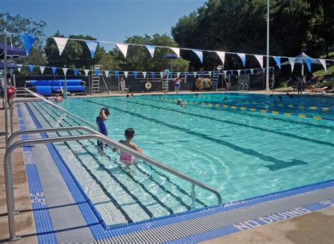 Splash Slide And Swim At The Hamilton Community Pool In