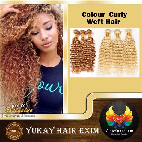 Yukay Hairs 9a Colored Curly Hair Pack Size 100 Gm For Parlour At Rs 5500piece In Chennai