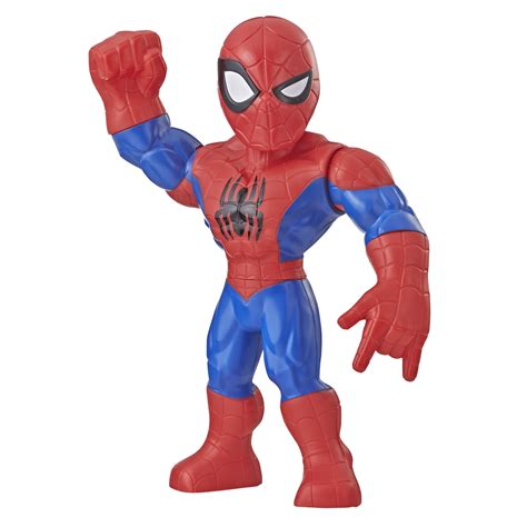 Marvel Super Hero Adventures Mega Mighties Spider Man 10 Inch Action