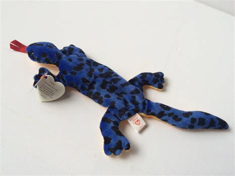 Lizzy The Lizard Ty Beanie Baby Collection Etsy