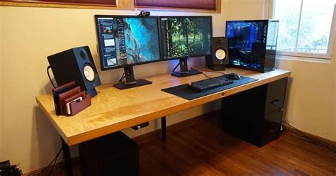You Need A Workstation Big Enough To Fit Your Computer Monitors And