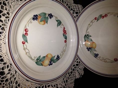 Vintage 1980s Corelle Dinner Plates By Corning From The