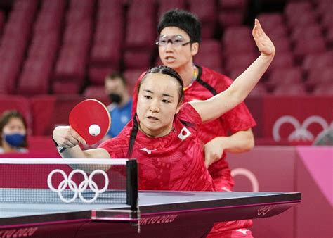 Japanese Duo Open With Win In Mixed Doubles Table Tennis Olympic Debut