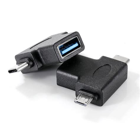 Type C Usb Adapter Usb 30 Otg Adapter Cable 2 In 1 Micro Usb Otg