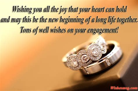 120 Engagement Wishes Messages And Greetings Wishesmsg