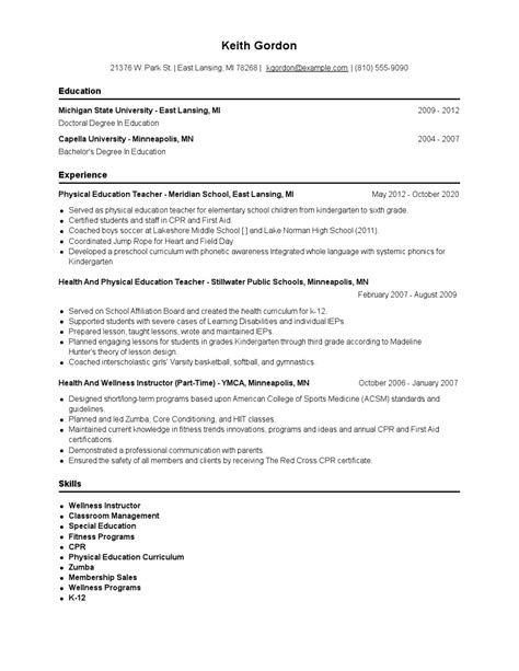 You must also include a work experience section. Working Experience Resume Example Partime Teacher - Cv ...