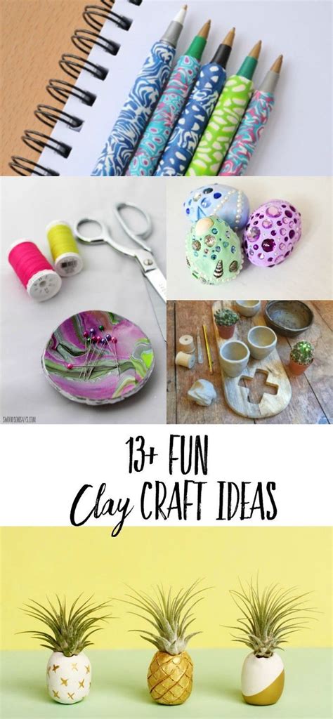 13 Fun Clay Craft Ideas To Make Clay Crafts Crafts