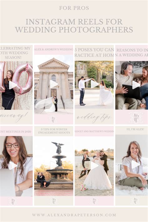 Instagram Reels For Wedding Photographers Photography Education And