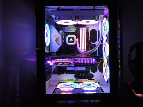 The Finished Build Black And White Rgb Gaming Pc Build Page 6