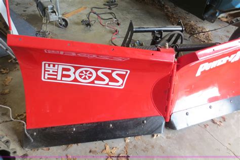 The Boss Snow Plow In Bartlesville Ok Item F8019 Sold Purple Wave
