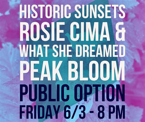 Rosie Cima And What She Dreamed Home