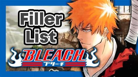 Bleach Filler List The Best Anime Filler Guide