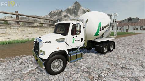 Freightliner Fl114sd Cement Truck V 10 Fs19 Mods Farming Simulator
