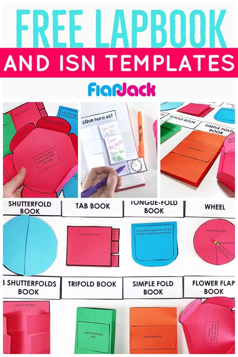 So Many Options For Creating Lapbooks And Interactive Notebooks With