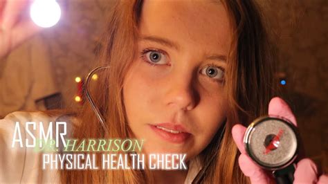 ASMR DOCTOR PHYSICAL HEALTH EXAM ROLEPLAY PERSONAL ATTENTION YouTube